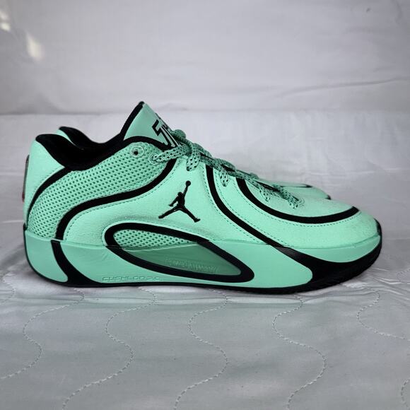 Jordan Tatum 4 Breathable Support Basketball Shoes Unisex Green Black Size 8 main image 6